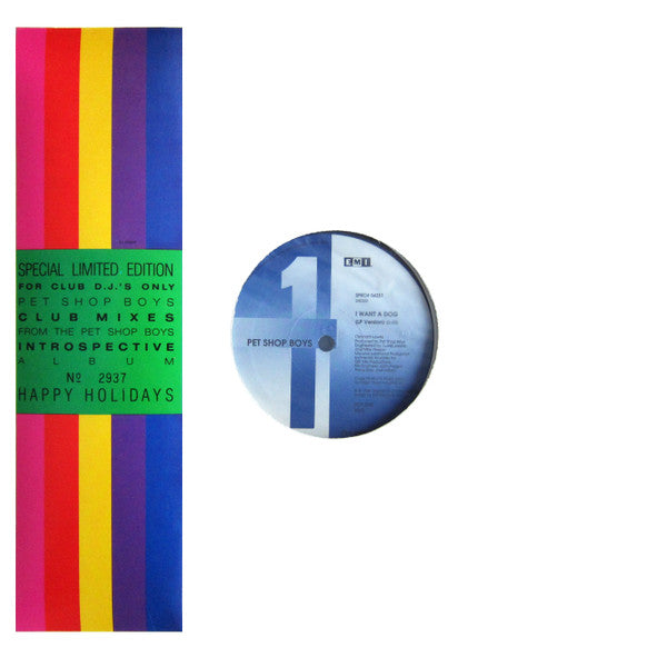 Club Mixes From The Pet Shop Boys Introspective Album | Rectangle Triangle  