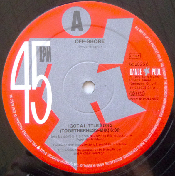 I Got A Little Song (Togetherness-Mix) (Remixes) Off-Shore