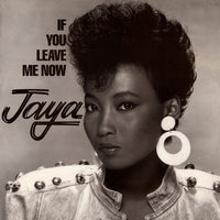 Rectangle Triangle's "If You Leave Me Now" album cover featuring vibrant abstract geometric shapes and bold typography.