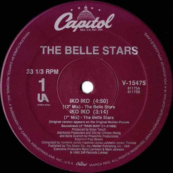Iko Iko The Belle Stars