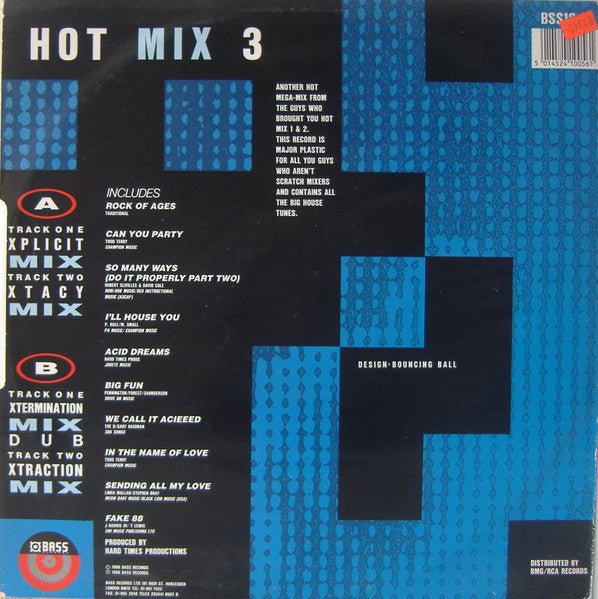 Hot Mix 3 Bootleggers