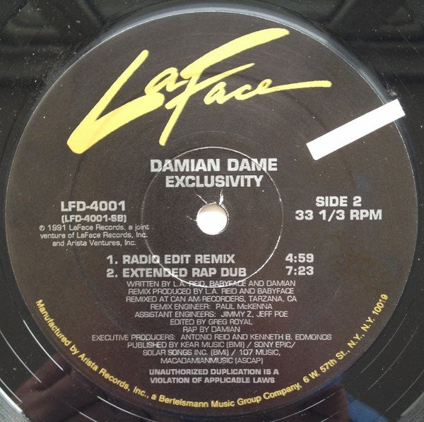 Exclusivity Damian Dame