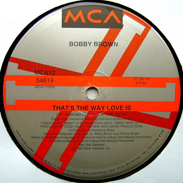 That's The Way Love Is 2 Bobby Brown