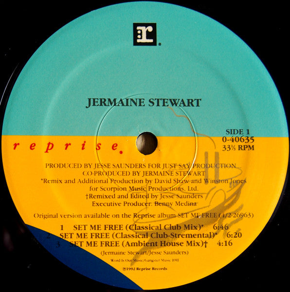 Set Me Free Jermaine Stewart