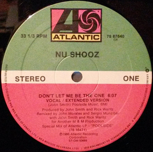 Nu Shooz - Don't Let Me Be The One
