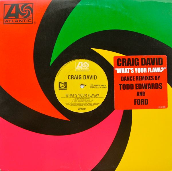 What's Your Flava? Craig David