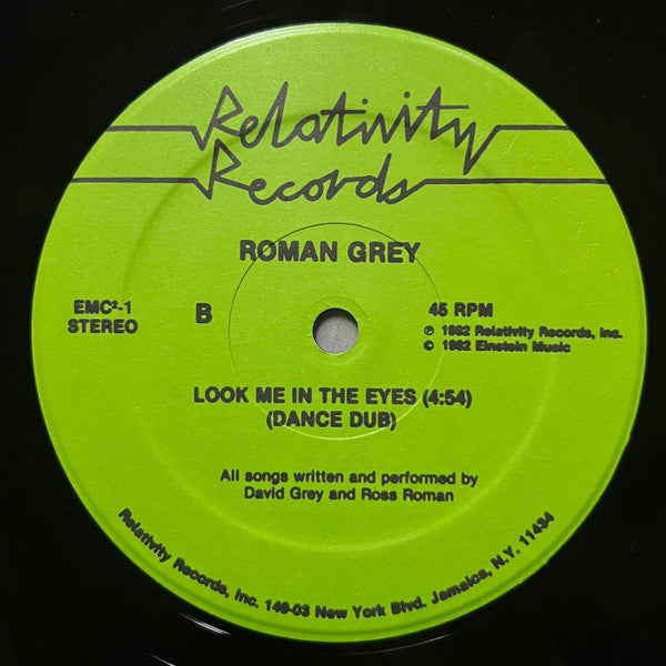 Look Me In The Eyes Roman Grey