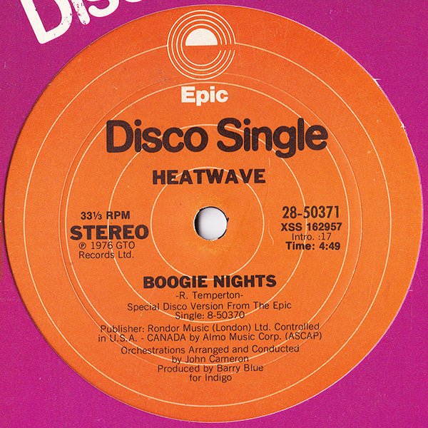 Boogie Nights Heatwave