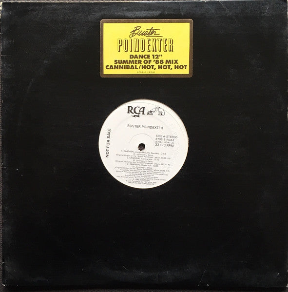 Cannibal / Hot Hot Hot (Summer Of '88 Mix) Buster Poindexter