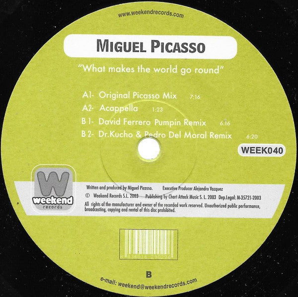 What Makes The World Go Round Miguel Picasso