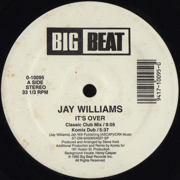 It's Over Jay Williams