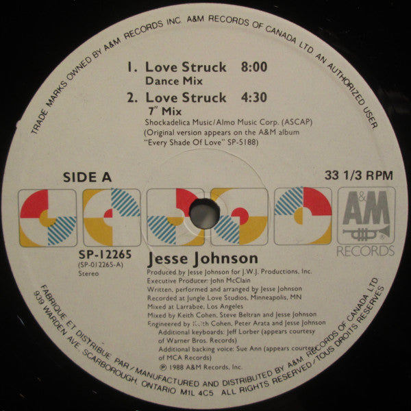 Love Struck Jesse Johnson