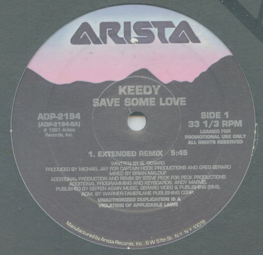 Keedy - Save Some Love