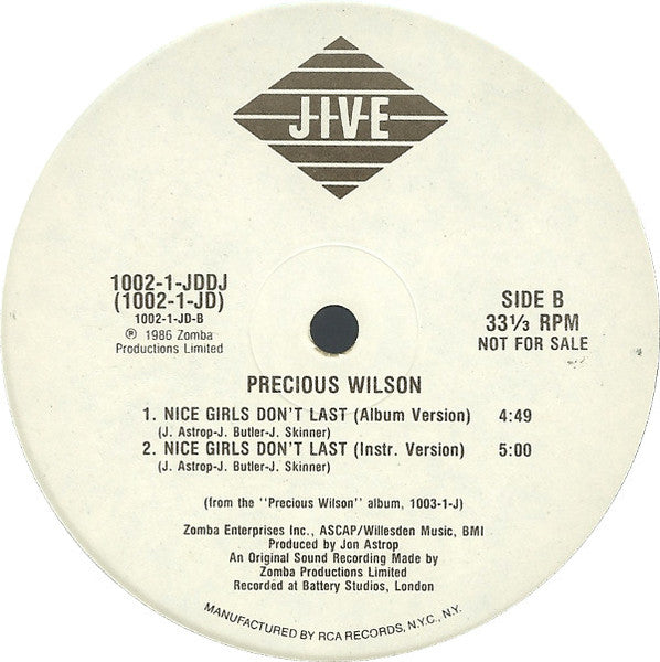 Nice Girls Don't Last | Rectangle Triangle  