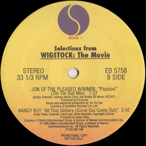 Selections From Wigstock: The Movie Various