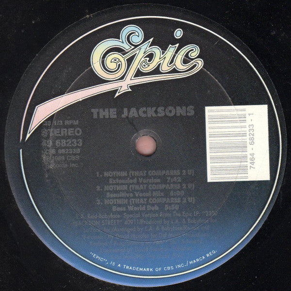 Nothin (That Compares 2 U) The Jacksons