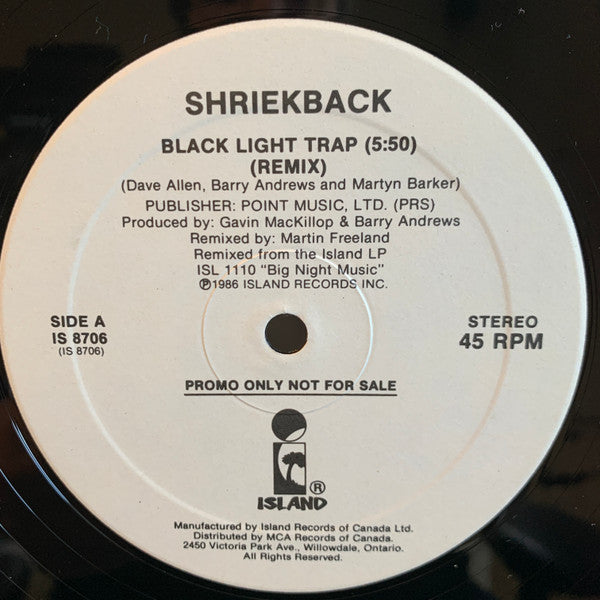 Black Light Trap (Remix) Shriekback