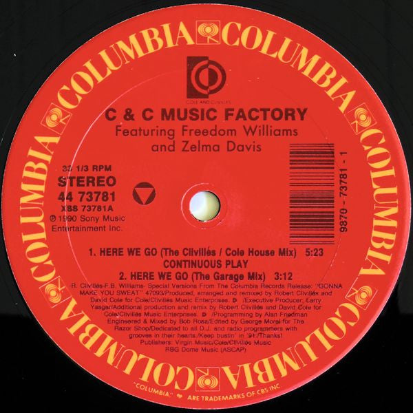 Here We Go - The Remixes C + C Music Factory