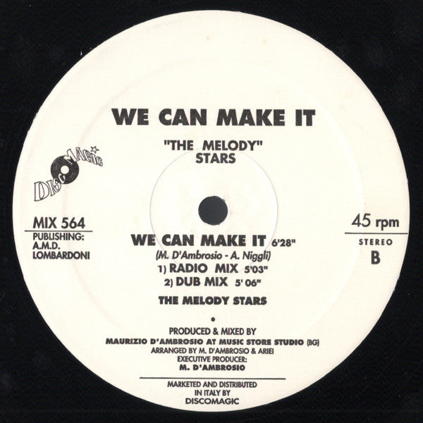 We Can Make It 2 The Melody Stars