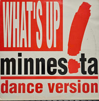 Colorful "What's Up?" poster from Rectangle Triangle featuring vibrant geometric shapes and bold lettering on a white background.
