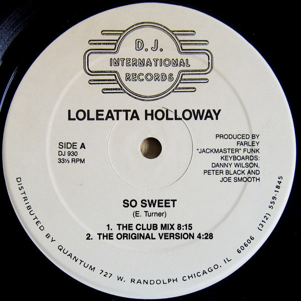 So Sweet Loleatta Holloway