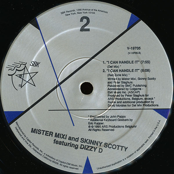 I Can Handle It Mister Mixi,Skinny Scotty,Dizzy D