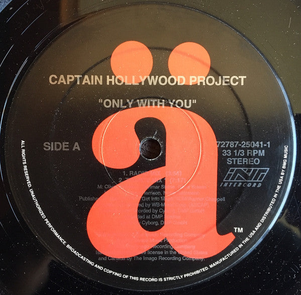 Only With You Captain Hollywood Project