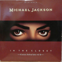 Michael Jackson - In The Closet (Mixes Behind Door #2), 12" vinyl, on Epic (1992)