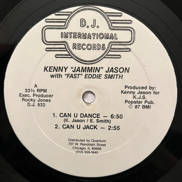 Can U Dance Kenny "Jammin" Jason,"Fast" Eddie Smith