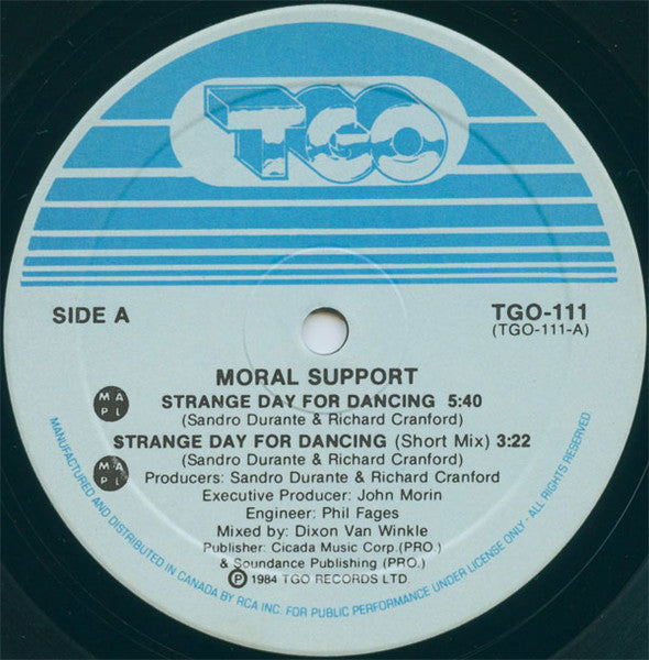 Strange Day For Dancing