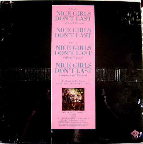 Nice Girls Don't Last | Rectangle Triangle  