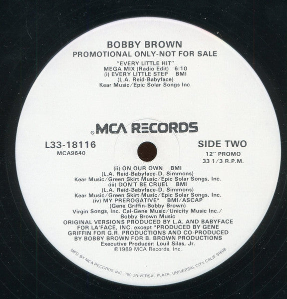 Every Little Hit (Mega Mix) Bobby Brown