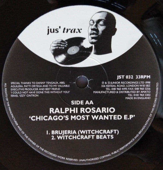 Chicago's Most Wanted E.P Ralphi Rosario
