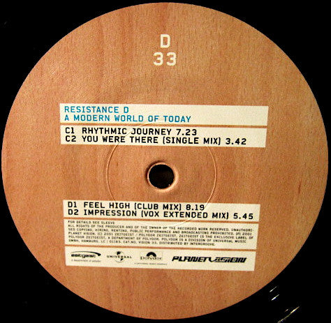 A Modern World Of Today Resistance D