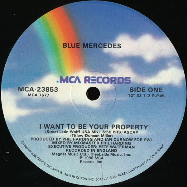 I Want To Be Your Property Blue Mercedes