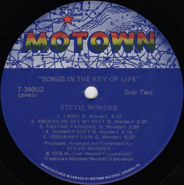 Songs In The Key Of Life Stevie Wonder