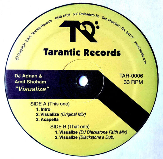 DJ Adnan & Amit Shoham - Visualize