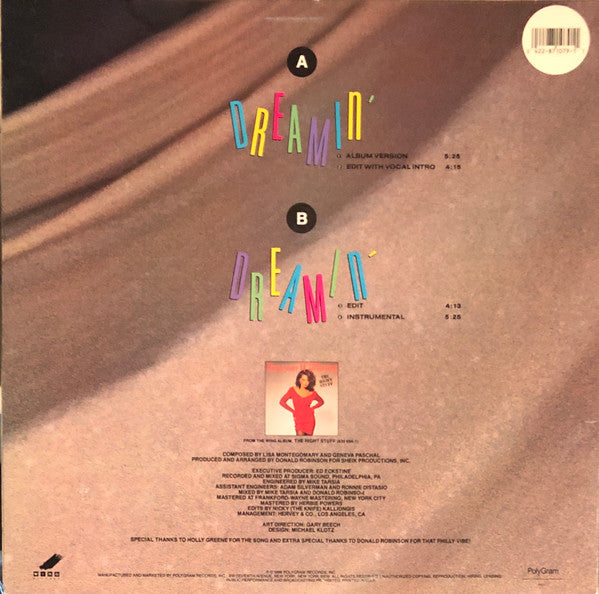 Dreamin' Vanessa Williams