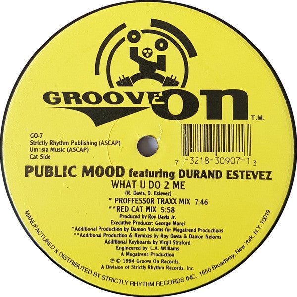 What U Do 2 Me Public Mood,Duran Estevez