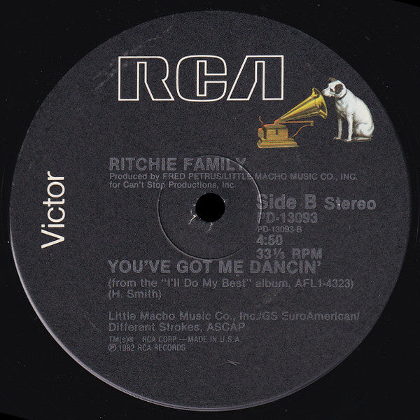 I'll Do My Best (For You Baby) The Ritchie Family