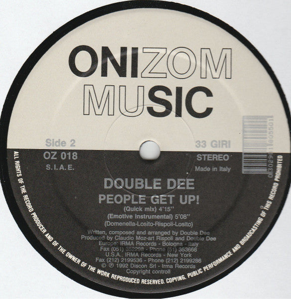 People Get Up! Double Dee