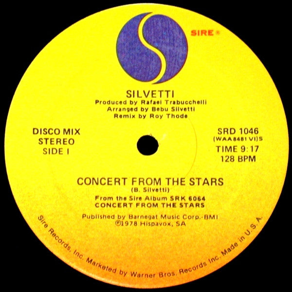 Concert From The Stars / Sun After The Rain Bebu Silvetti