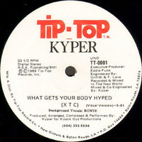 Rectangle Triangle What Gets Your Body Hyped (XTC) 6 album cover featuring bold typography and abstract geometric design.