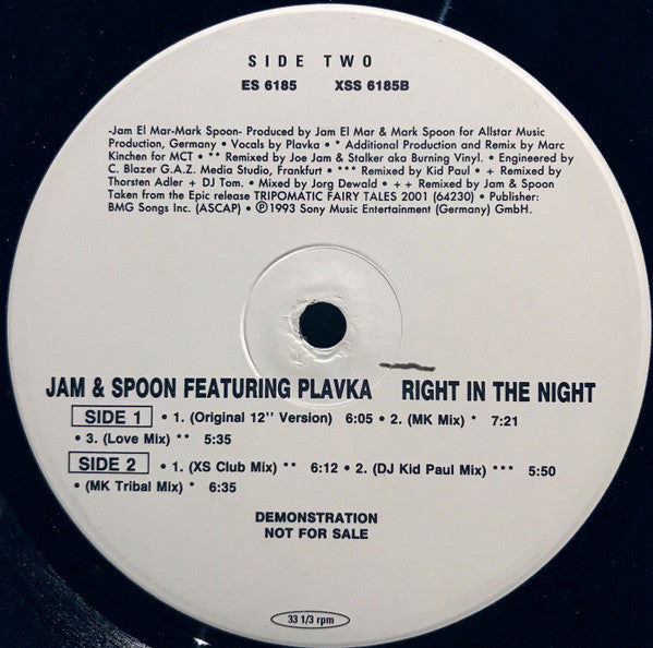Right In The Night (Fall In Love With Music) Jam & Spoon