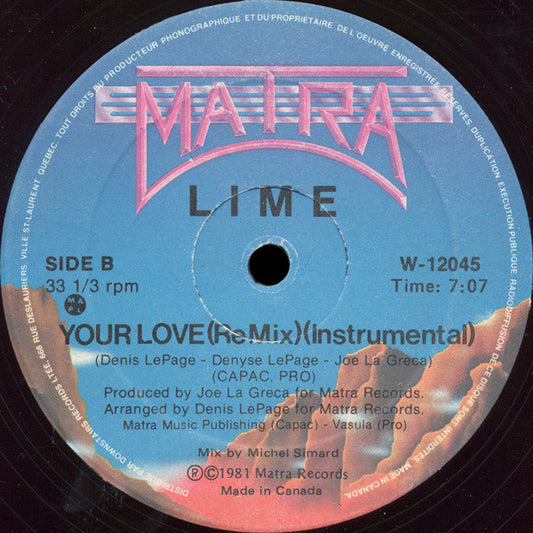 Your Love (Re Mix)