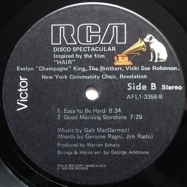 Disco Spectacular (Inspired By The Film "Hair") Evelyn King,The Brothers,Vicki Sue Robinson,The New York Community Choir,Revelation (2)