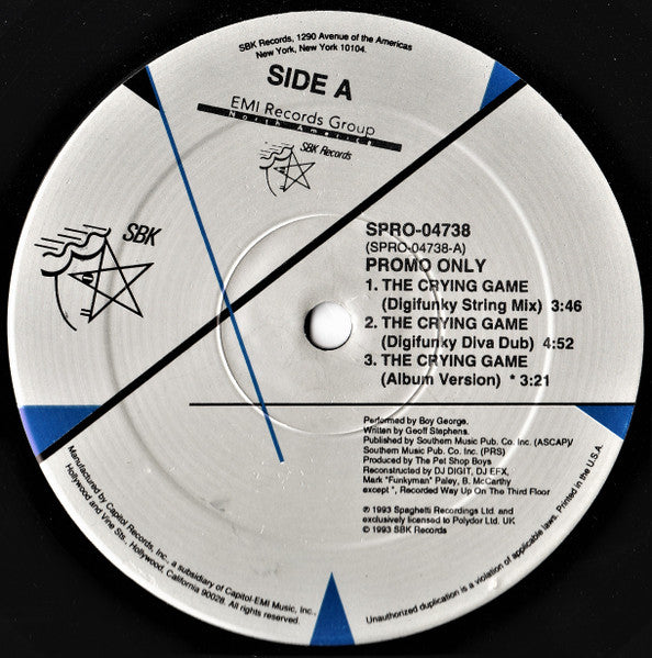 The Crying Game Boy George