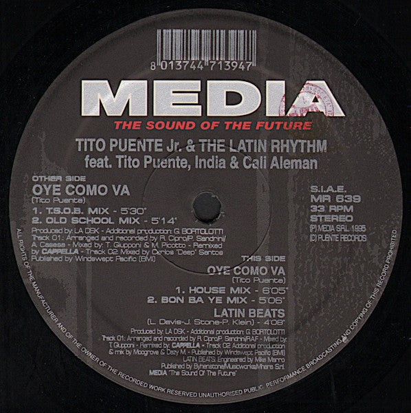 Oye Como Va Tito Puente Jr. & The Latin Rhythm