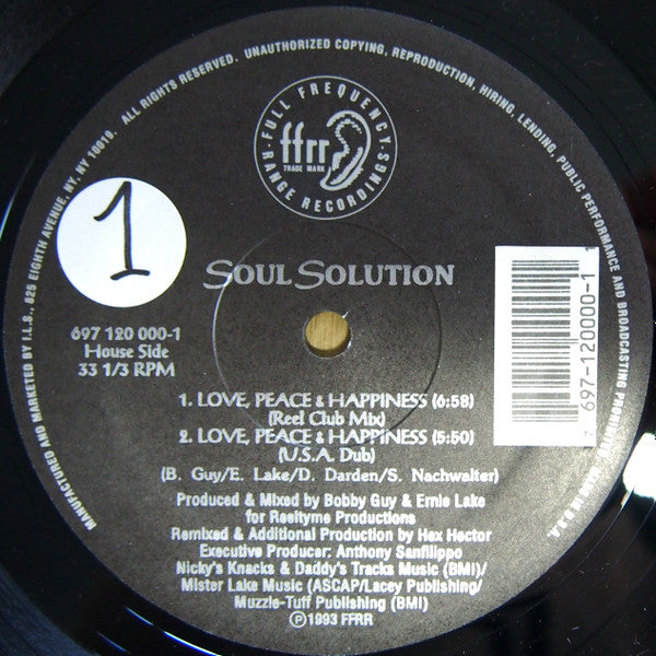 Love, Peace & Happiness Soul Solution