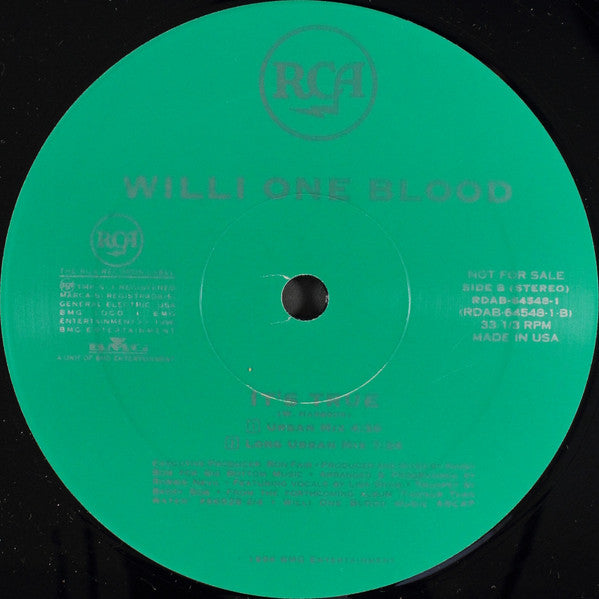 It's True Willi One Blood